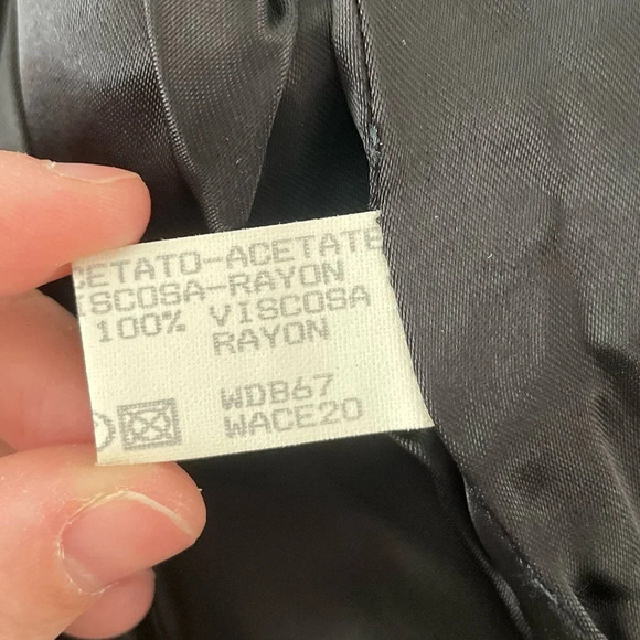 Vintage Trussardi Black Velour Blazer Jacket Closet Staple Classic - Picture 7 of 10